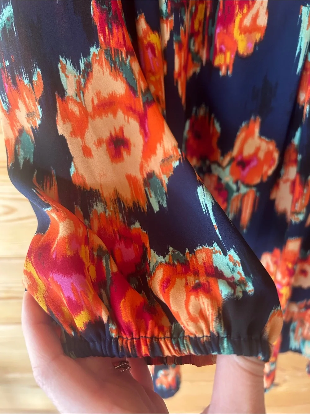 Dalia flowy navy